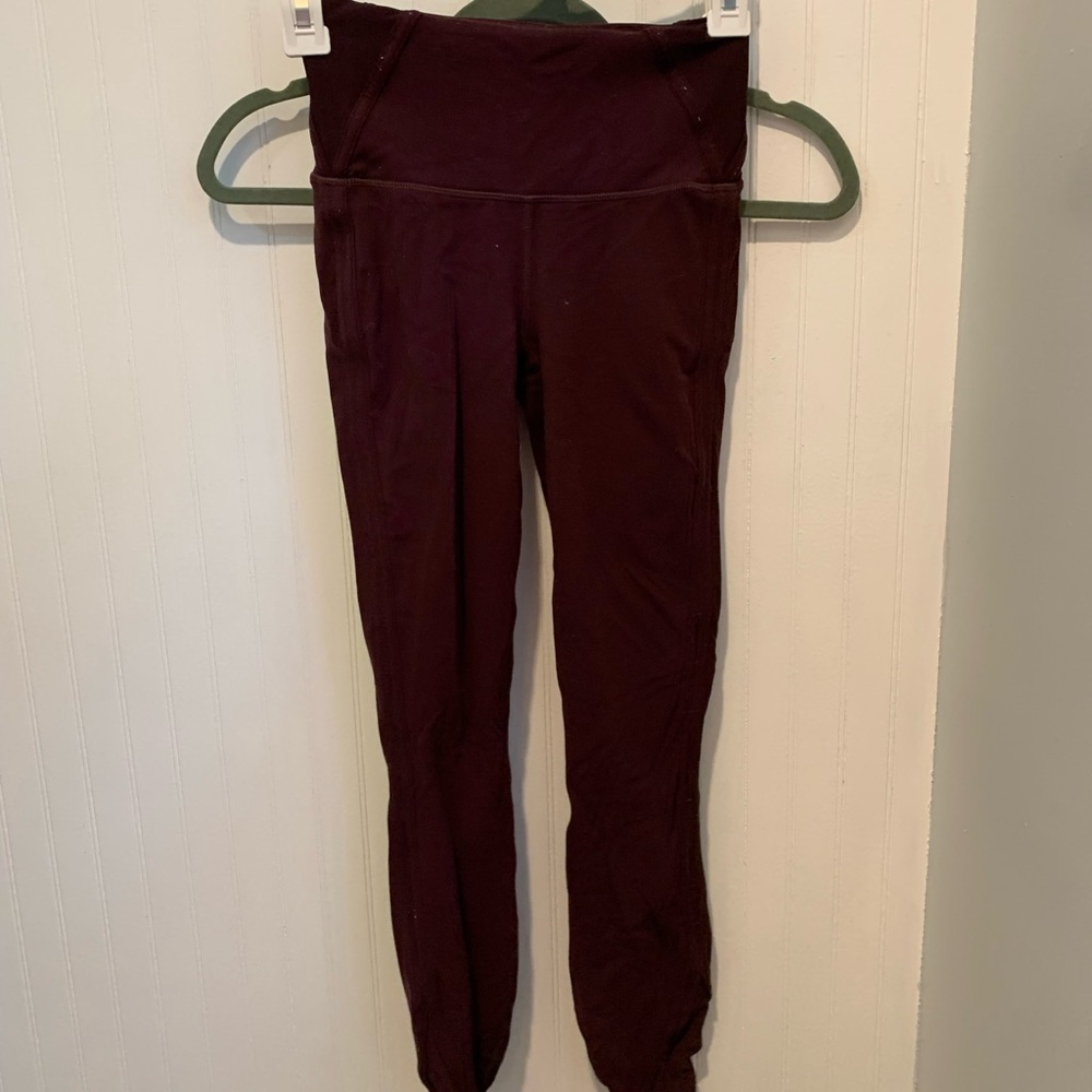 Athleta legging with side cutouts